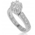 2.65 CT Women's Round Cut Diamond Engagement Ring